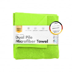 Laveta Microfibre ChemicalWorkz Dual Pile Towel, 350 GSM, 40 x 40cm, Verde