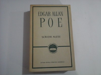 SCRIERI ALESE - EDGAR ALLAN POE foto