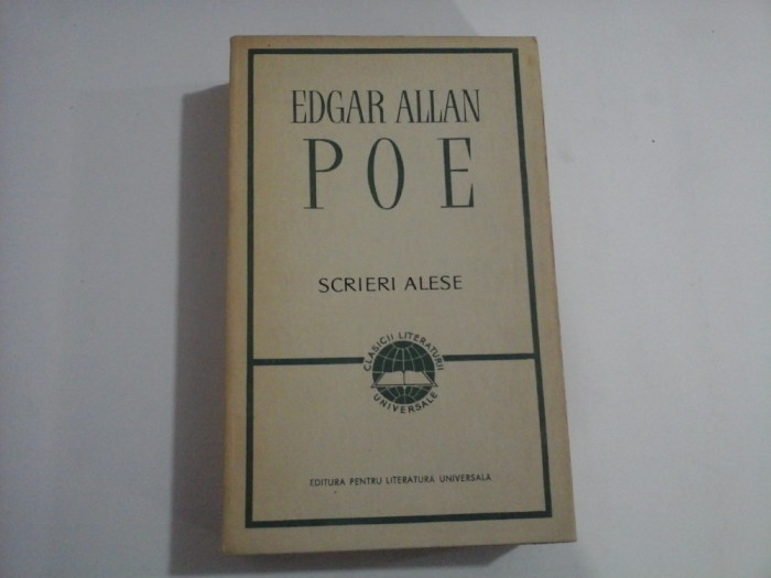 SCRIERI ALESE - EDGAR ALLAN POE