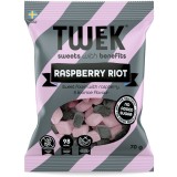 Jeleuri Spumoase cu Zmeura si Lemn Dulce cu Stevie fara Zahar Adaugat Raspberry Riot 70g