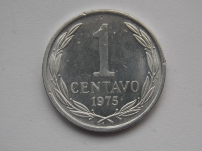 1 CENTAVO 1975 CHILE