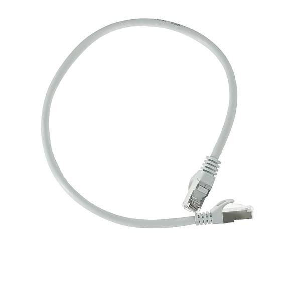 PATCH CORD FTP SPACER Cat6, cupru-aluminiu, 0.5 m, alb, AWG26, &quot;SPPC-FTP-CAT6-0.5M&quot; (timbru verde 0.08 lei)