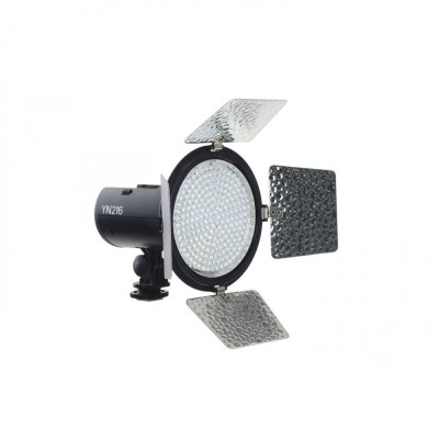 ​Yongnuo YN-216 YN216 Lampa video 3200-5500K cu 216 LED-uri CRI-95 si voleti detasabili foto