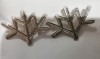 S 17 - semne de arma - metalice - vanatori munte - argintii