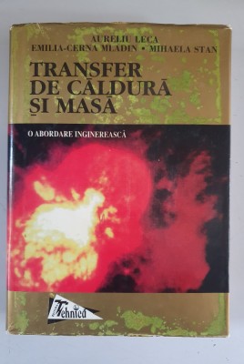 Transfer de caldura si masa - Aureliu Leca foto