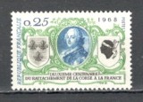 Franta.1968 200 ani realipirea Corsica SF.584, Nestampilat