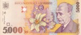 ROMANIA 5.000 lei 1998 XF/AUNC!!!