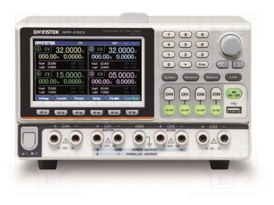 Alimentator laborator programabil GW INSTEK Ch: 4 0&amp;divide;32VDC 0&amp;divide;3A 0&amp;divide;3A foto