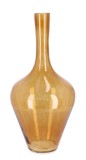 Cumpara ieftin Vaza flori sticla portocalie Taigete 22x45 cm