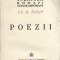 C8916N Poezii de Șt O Iosif, ediție definitivă &icirc;ngrijită de Șerban Cioculescu, 1944