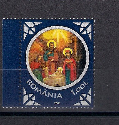 ROMANIA 2008 - CRACIUN, MNH - LP 1821