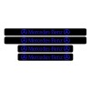 Set 4 Protectii Praguri Autoadezive Mercedes Benz, Albastre