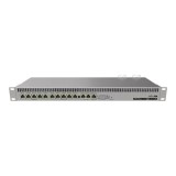 Cumpara ieftin Router 13 x Gigabit, RouterOS L6, 1U, Dual PSU - MikroTik RB1100x4