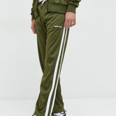 Unfair Athletics pantaloni de trening barbati, culoarea verde, cu imprimeu
