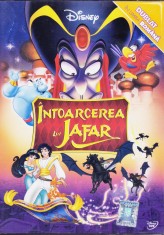 DVD animatie: Aladdin - Intoarcerea lui Jafar ( stare f.buna; dublat romana )