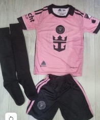 ECHIPAMENTE COMPLETE FOTBAL COPII 4/14 ANI,MESSI INTER MIAMI,MODEL NOU