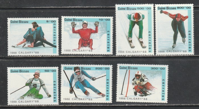 Guinea Bissau 1988 - Jocurile Olimpice de Iarna Sarajevo MNH