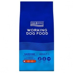 FISH4DOGS FINEST Working Dog Food Sardine Mini Adult 15 kg foto