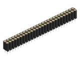 Conector soclu mamă 52 pini, THT, 2x26, aurit