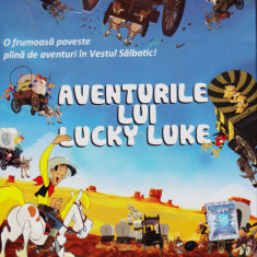 DVD animatie: Aventurile lui Lucky Luke ( dublat si cu sub. in lb.romana )