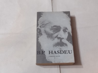 B.P.HASDEU - SCRIERI ALESE foto