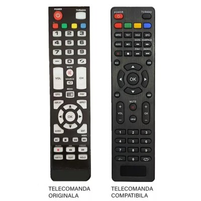 Telecomanda TV ORIZONT 32ZT4000 compatibila cod ER442 /MFY432 (22-1) foto