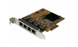 Placa de retea Startech ST1000SPEX43 4x RJ45 Ethernet