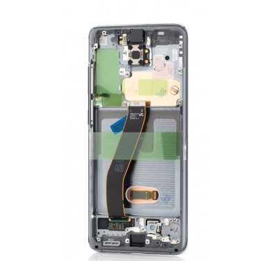 Display Samsung Galaxy S20, G980F, S20 5G, G981F, Cosmic Grey, Service Pack OEM foto