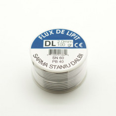 Flux de lipit Sarma Staniu Dalbi 2mm SN60/PB40 100g 4A006 XXM foto