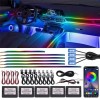 Pachet Lumini Ambientale Universale cu 18 Puncte LED si 256 de Culori