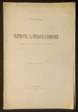 Rara 1913 Ovid Densusianu &ndash; PASTORITUL la POPOARELE ROMANICE &ndash; Insemnatatea Literara si Etnografica. Folclor Folklor. Cu note de subsol. Veche.