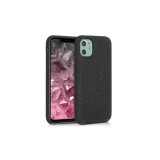 Husa pentru Apple iPhone 11, Textil, Negru, 49805.01