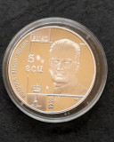 Moneda de argint - 5 ECU Albert II &quot;Human Rights&quot; 1998, Belgia - Proof - G 4209, Europa
