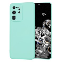 Husa silicon Samsung Galaxy S20 Ultra Techsuit SoftFlex, turcoaz