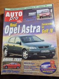 revista auto pro septembrie 1997 - noul opel astra, bmw 323 , test ford mondeo , interviu michael schumacher , ford mondeo , formula 1