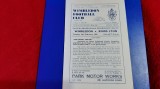 program Wimblendon FC - Kings Lynn
