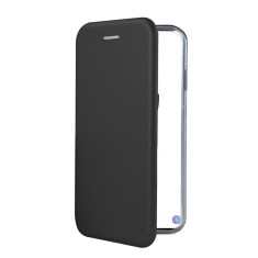 Husa tip carte compatibila xiaomi redmi 12c slim case elegance, inchidere magnetica, blumarin foto