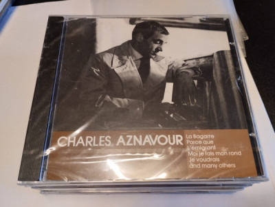 CD Charles Aznavour &amp;lrm;&amp;ndash; Charles Aznavour Nou (SIGILAT) (M) foto