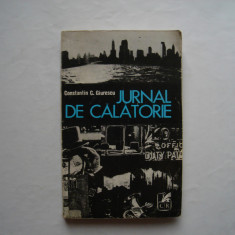 Jurnal de calatorie - Constantin C. Giurescu