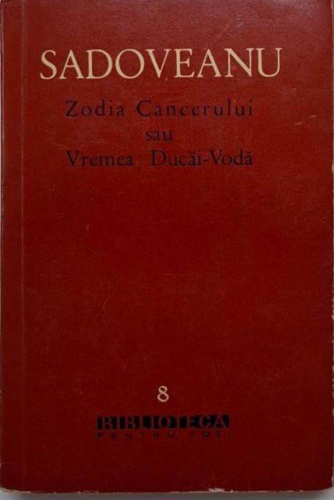 Zodia Cancerului sau Vremea Ducai-Voda &ndash; Mihail Sadoveanu