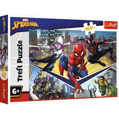 PUZZLE TREFL 160 DISNEY MARVEL PUTEREA LUI SPIDERMAN foto