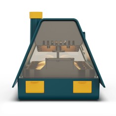 Incubator 10 oua cu reglaj automat temperatura, afisaj umiditate si intoarcerea automata a oualor, Electromures EM 3001 ProDesign DailyAppliances