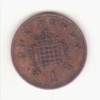 Marea Britanie 1 Penny 1988 - Elizabeth II 3rd portrait; non-magnetic., Europa, Bronz