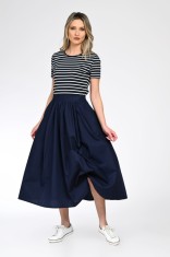 Fusta Dama, Eranthe, 2 in 1, cu snururi ascunse V372 - M