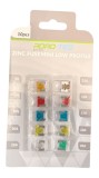 Sigurante auto M-TECH zinc mini PFS003 12V set 10 buc (5A-30A)