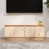 VidaXL Comodă TV, 110x34x40 cm, lemn masiv de pin