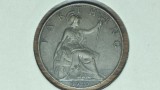 Anglia / Marea britanie - moneda de colectie - 1 farthing 1920 - King George V - in cartonas