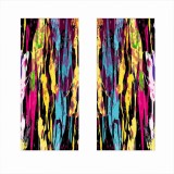 Set 2 stickere auto pentru st&Atilde;&cent;lpi u&Egrave;i, 50x22 cm, print hd ecosolvent, folie orajet autoadeziv&Auml;, exterior, negru