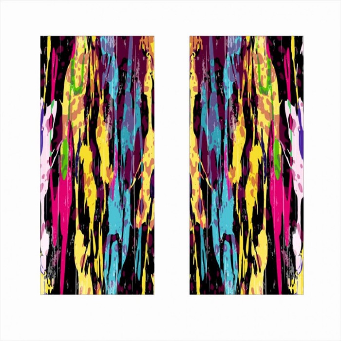 Set 2 stickere auto pentru st&Atilde;&cent;lpi u&Egrave;i, 50x22 cm, print hd ecosolvent, folie orajet autoadeziv&Auml;, exterior, negru