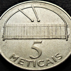 Moneda exotica 5 METICAIS - MOZAMBIC, anul 2006 *cod 1223 A